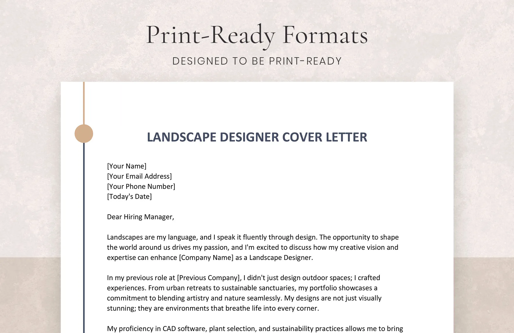 37202 cover letter formatting