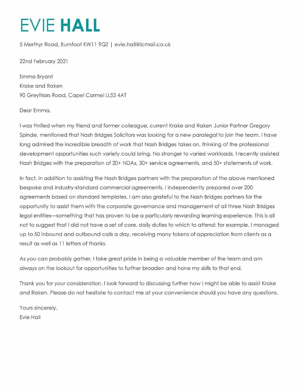 37218 cover letter uk formatting