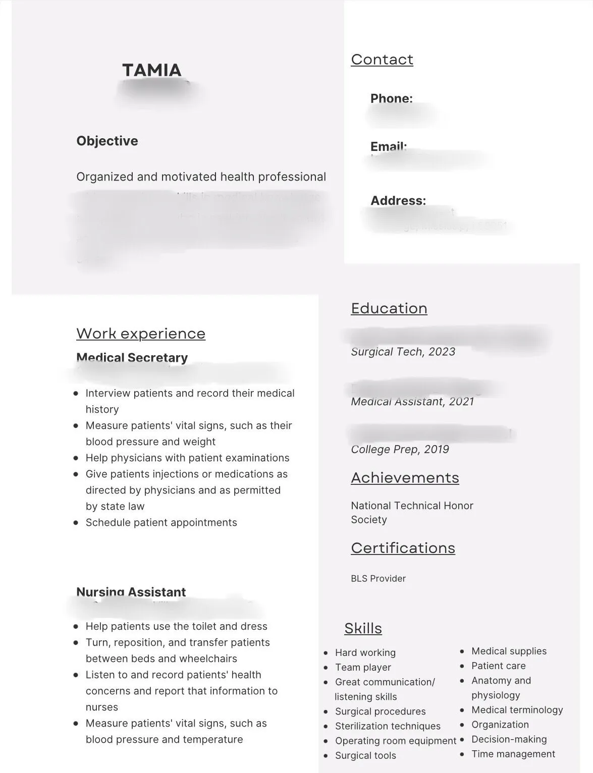 37225 cover letter concise