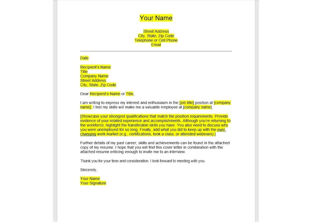 37226 proofreading cover letter