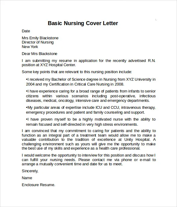 37229 cover letter formatting