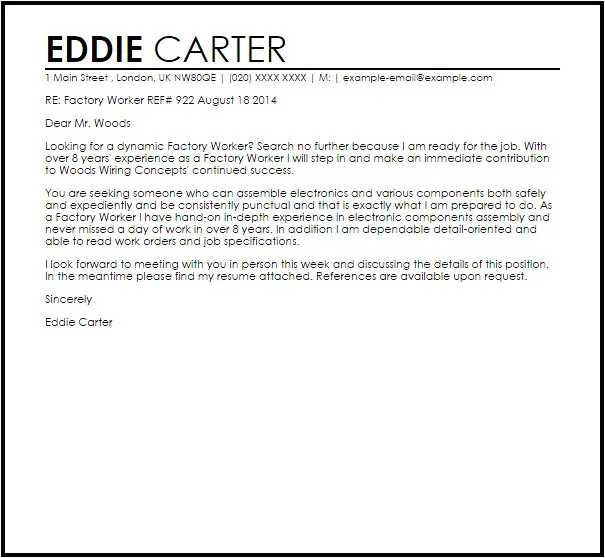 37230 professional cover letter