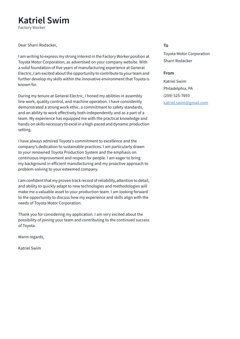 37230 tailoring cover letter