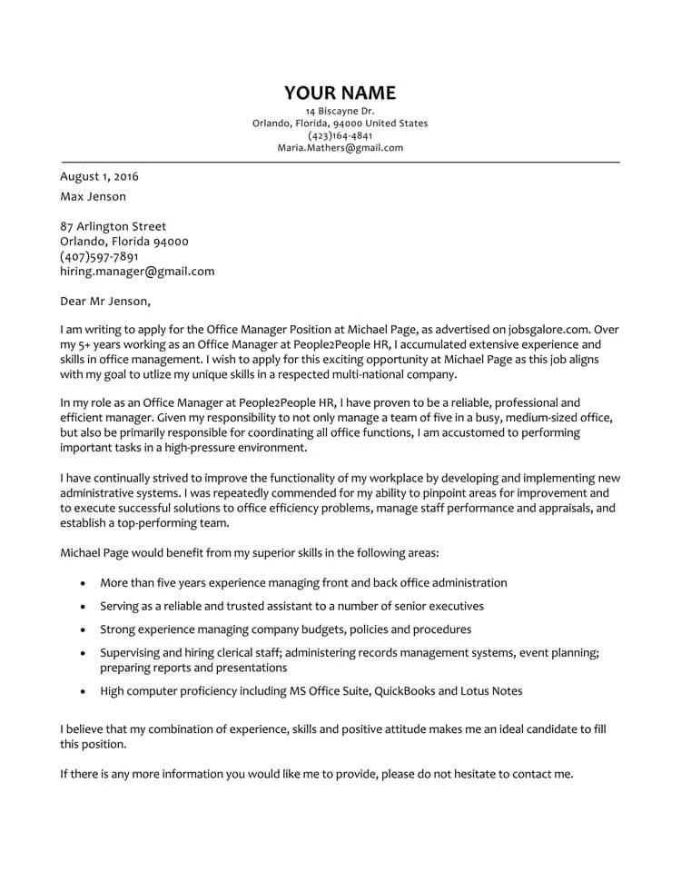 37231 cover letter office job image2