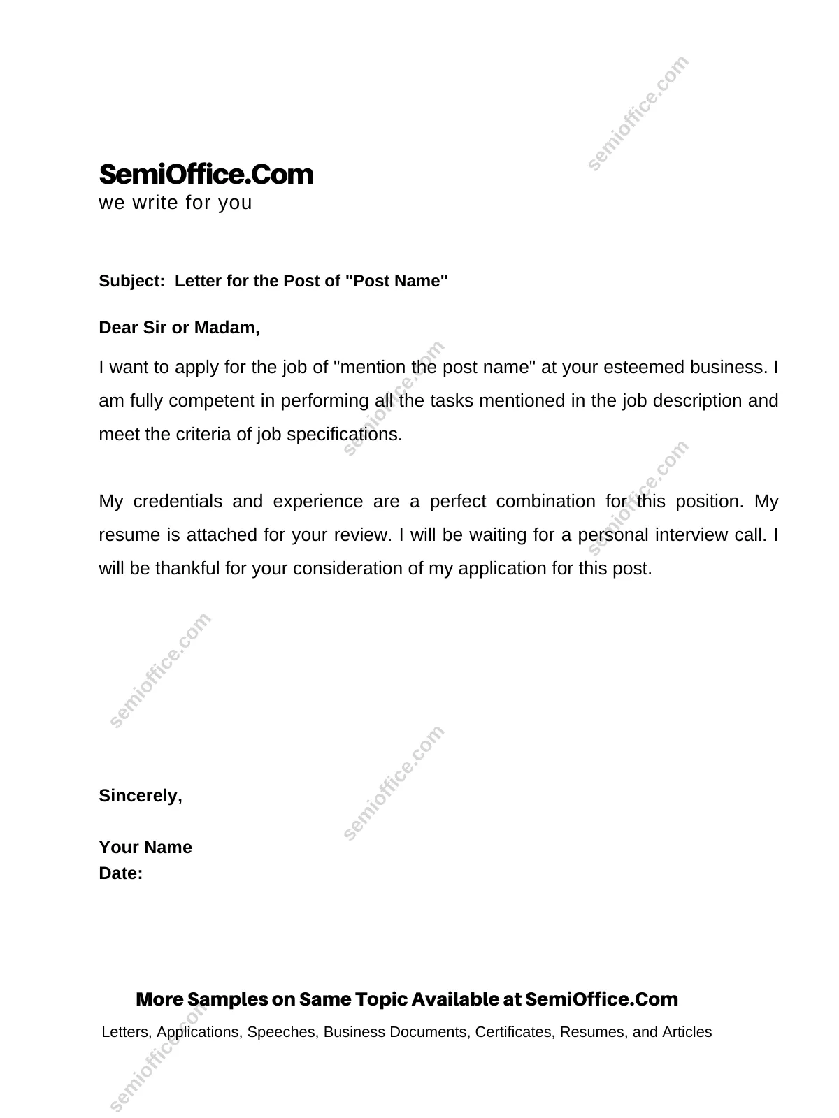 37231 cover letter office job image6