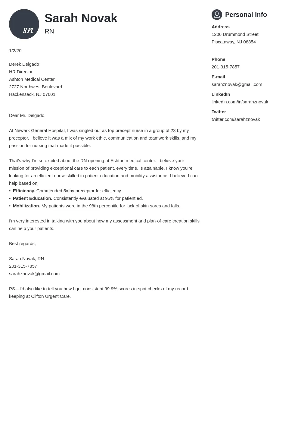 37239 nursing student resume