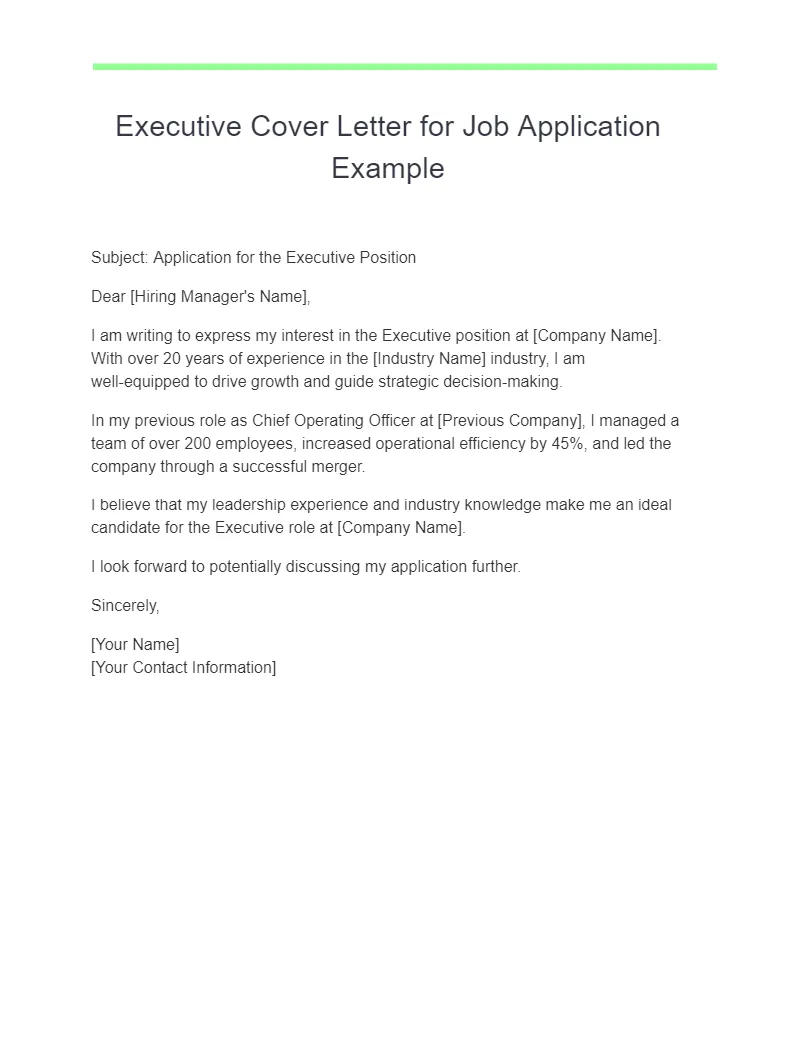 37246 executive cfo cover letter