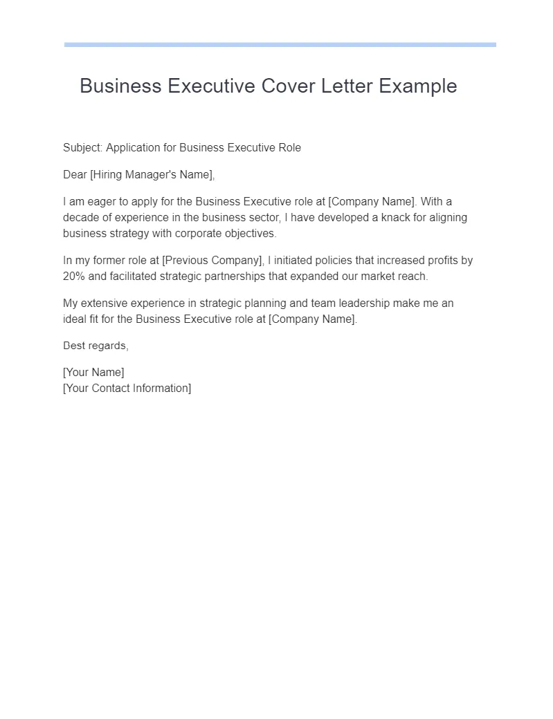 37246 executive cover letter writing