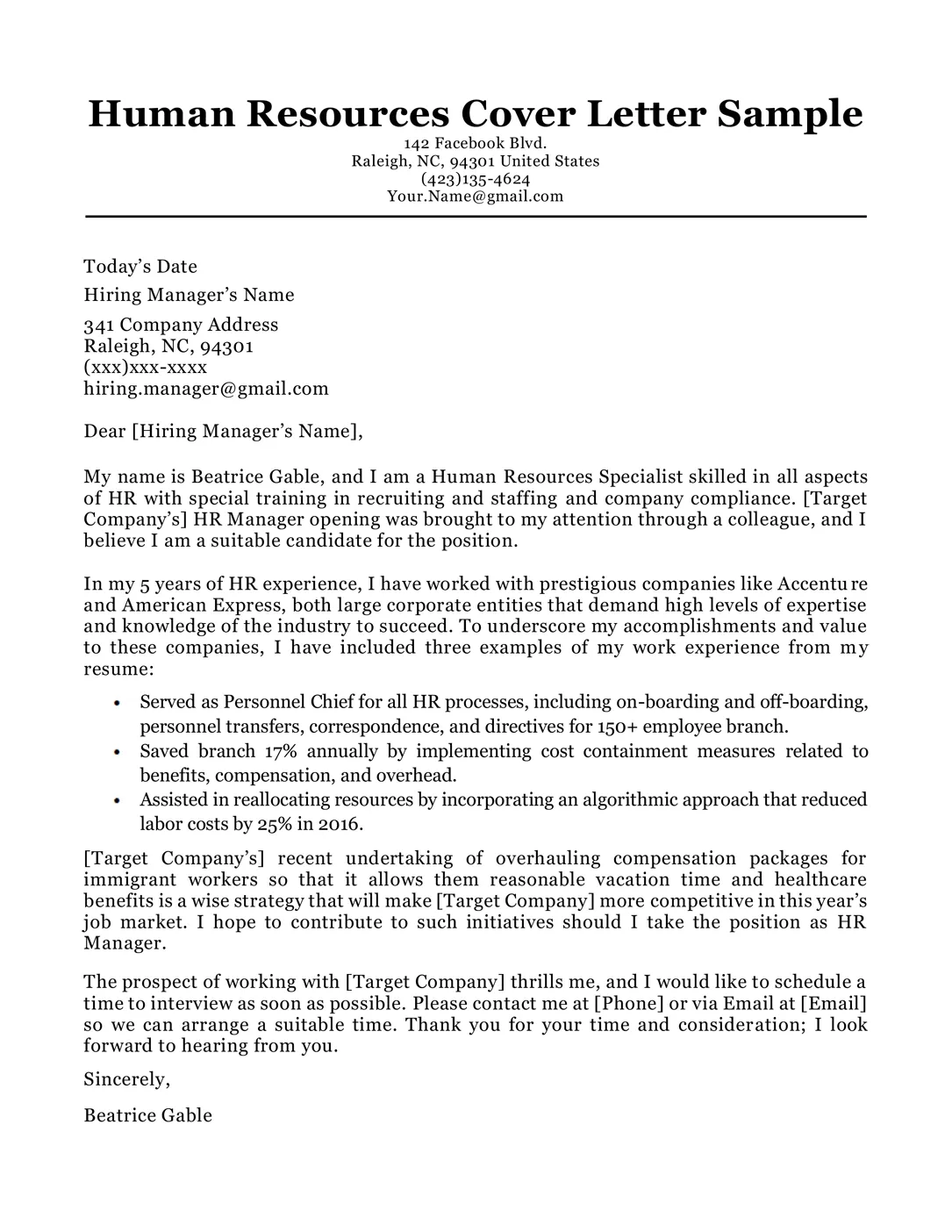 37250 cover letter formatting