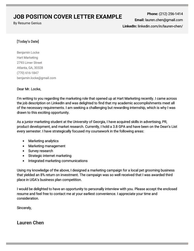 37255 resume genius cover letter
