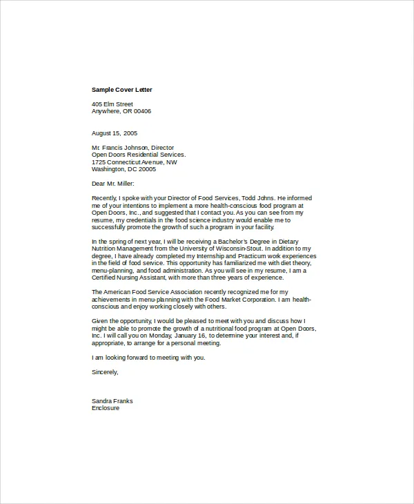 37258 cna cover letter writing