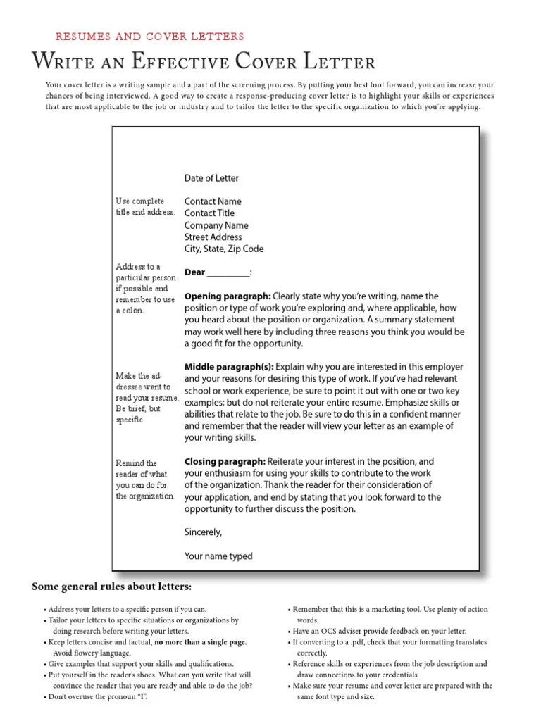 37259 cover letter writing