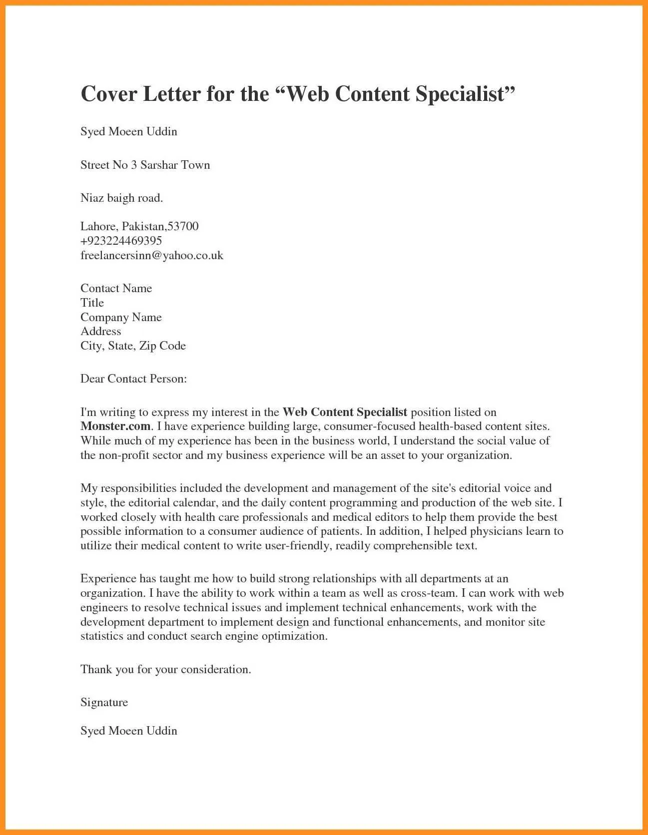 37277 contact information cover letter