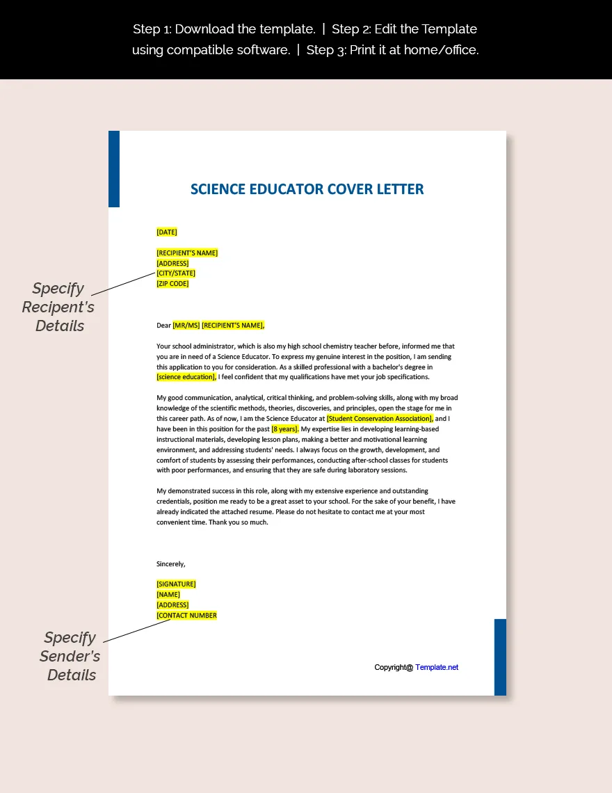 37281 cover letter format