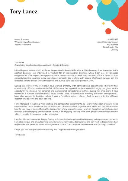 37290 proofreading cover letter