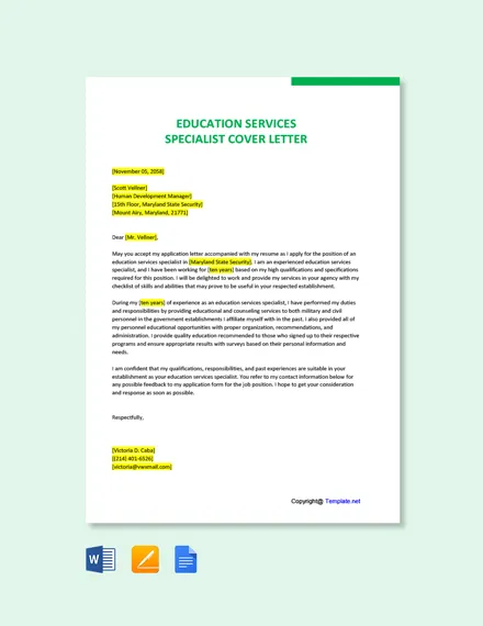 37294 education consultant cover letter tips