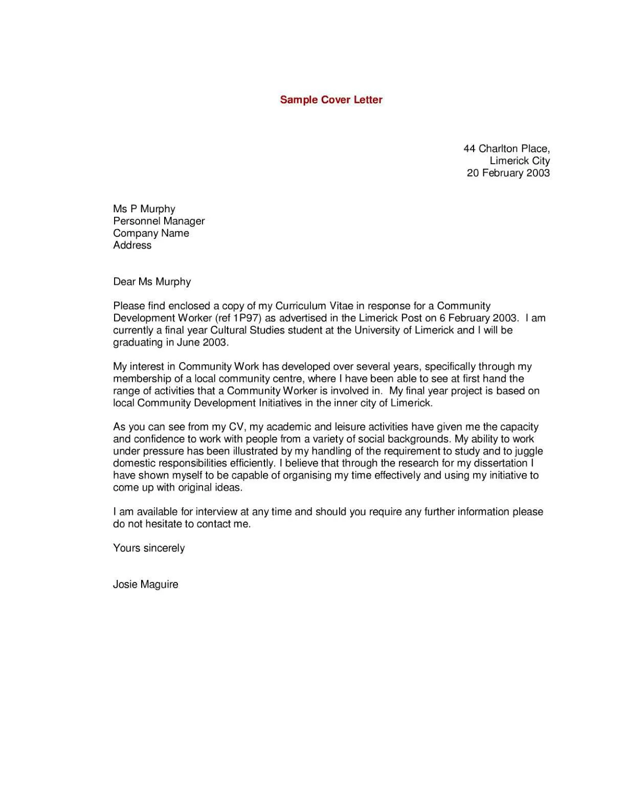 37301 cover letter writing