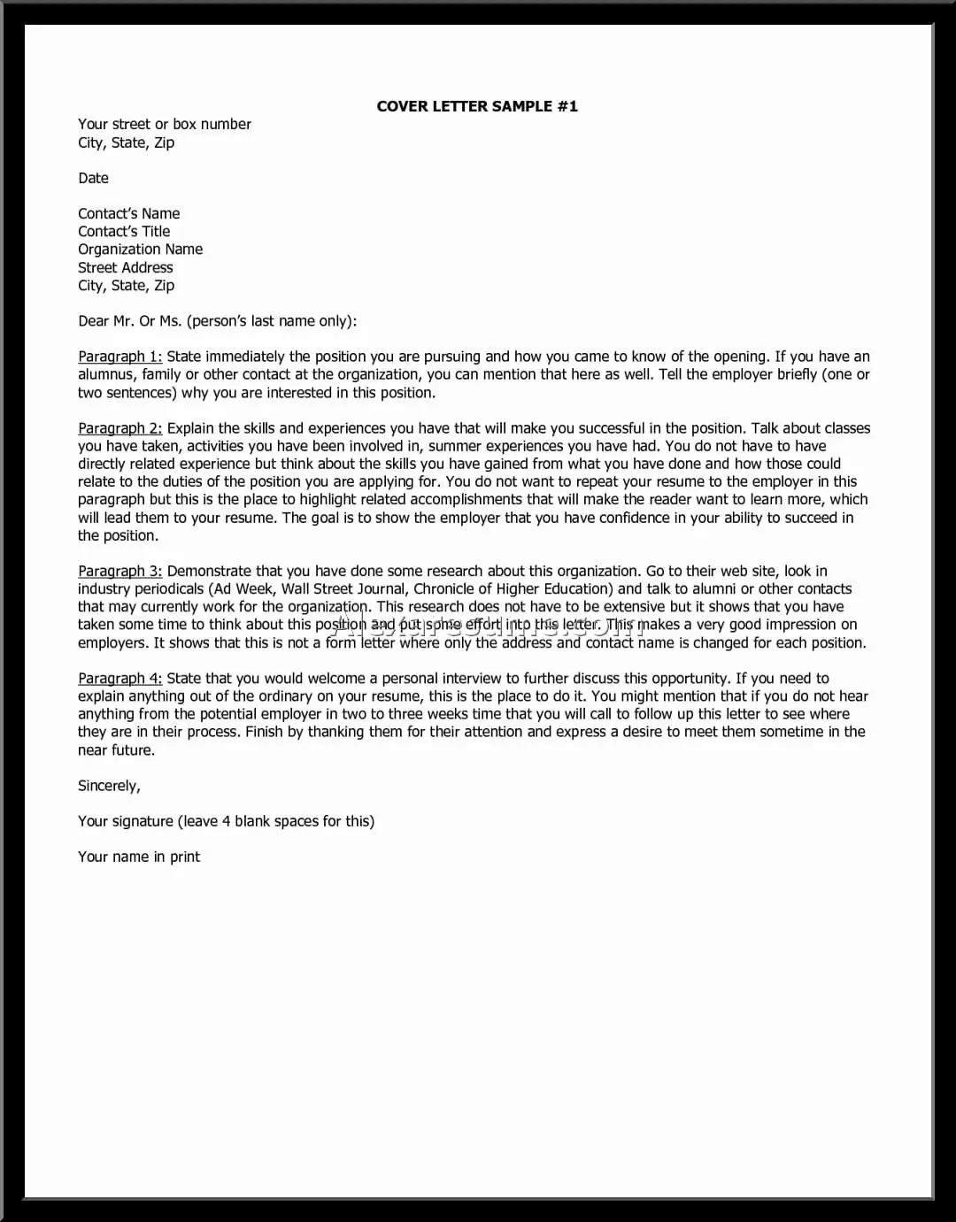 37304 skills highlighting cover letter