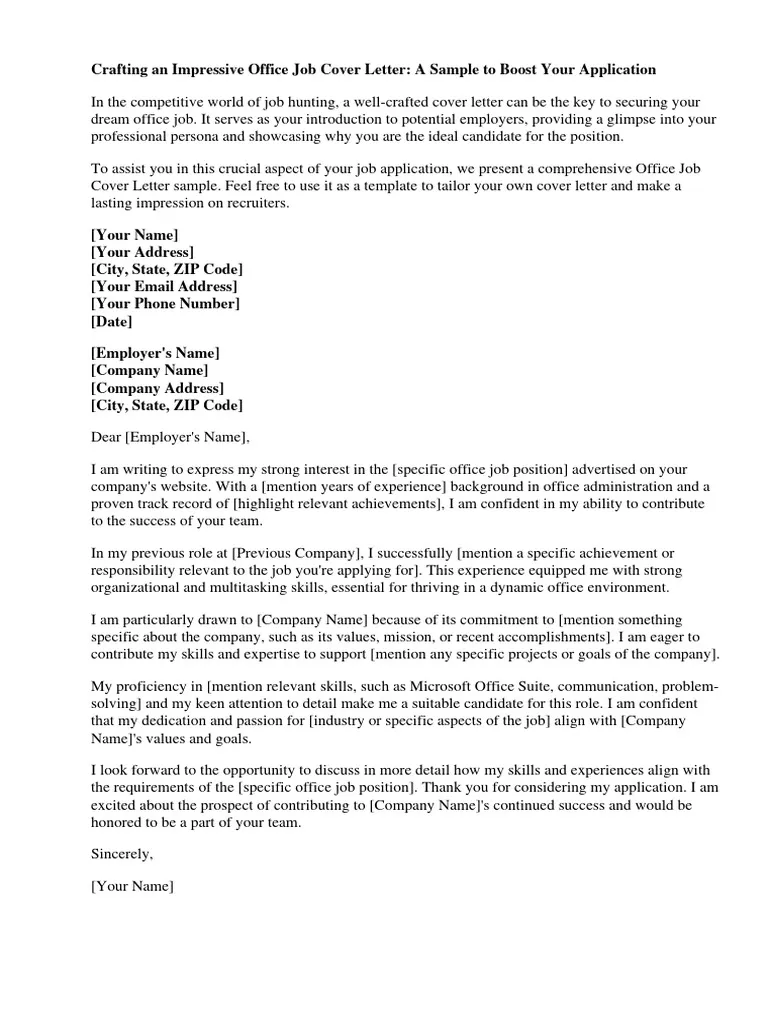 37306 office job cover letter image1