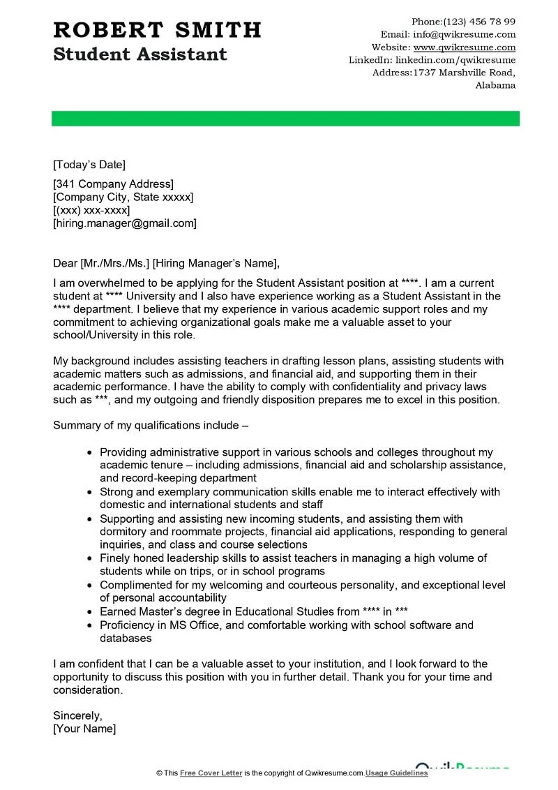 37324 early childhood cover letter