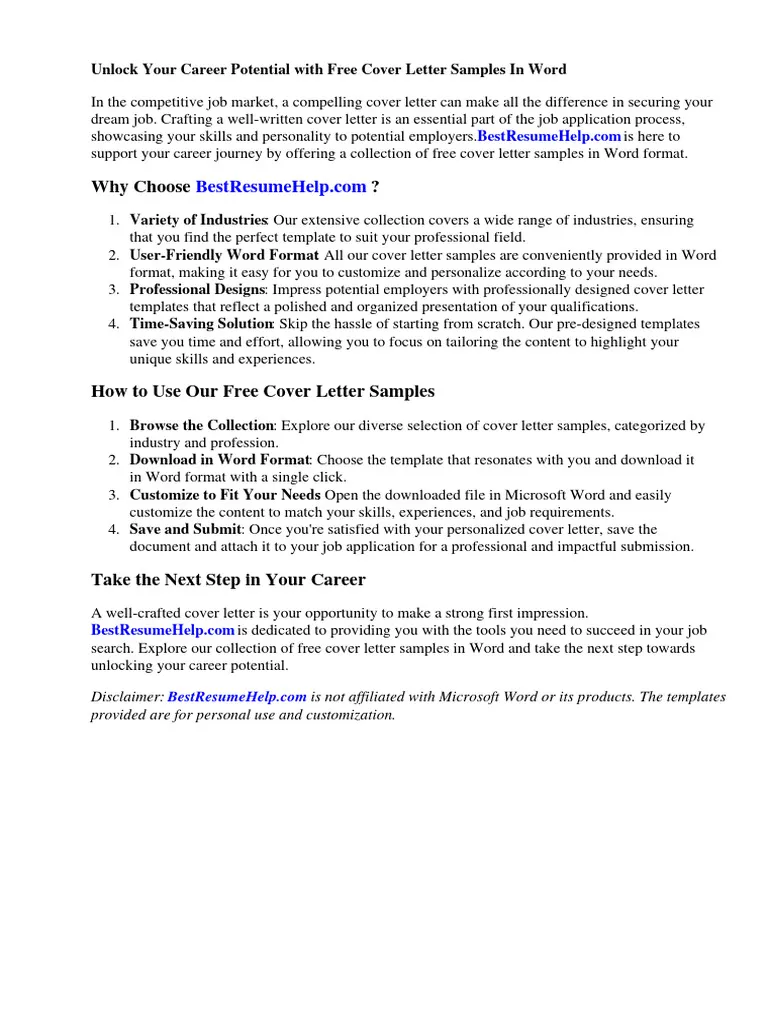 37328 professional cover letter