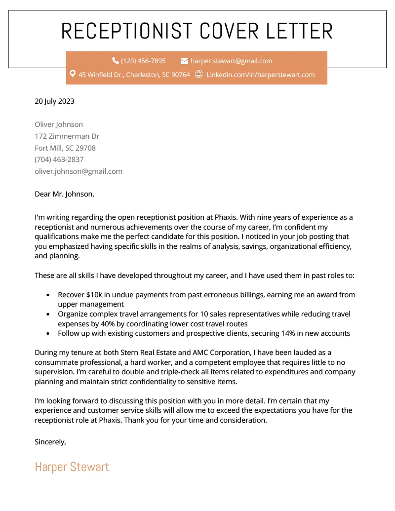 37335 proofreading cover letter