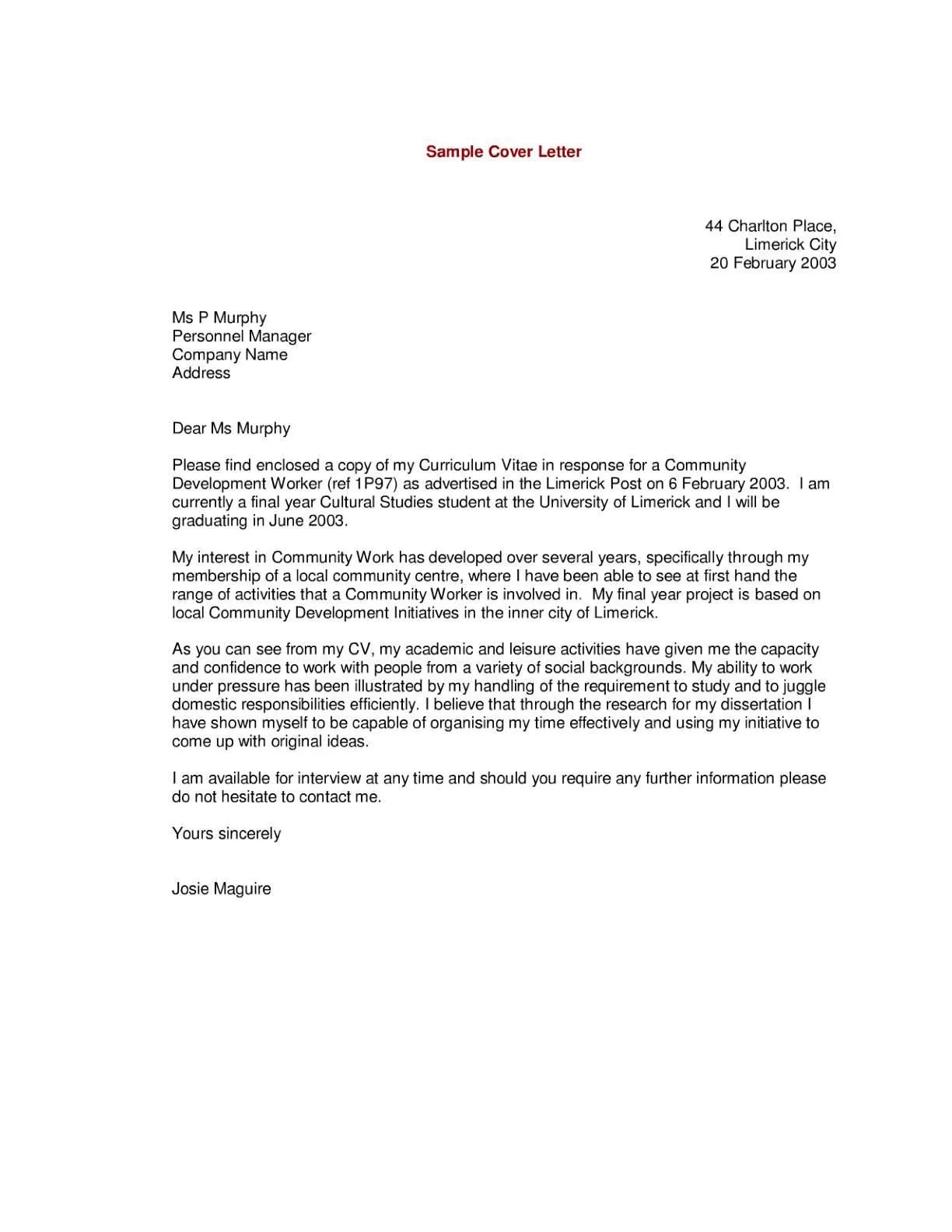 37343 proofreading cover letter