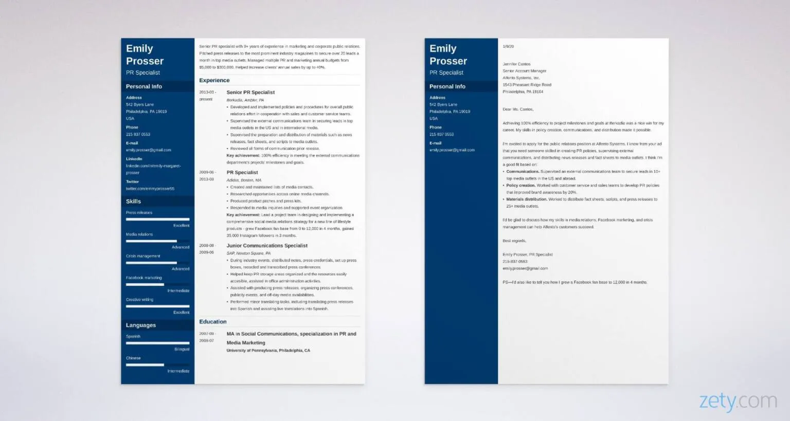 37345 pr cover letter format