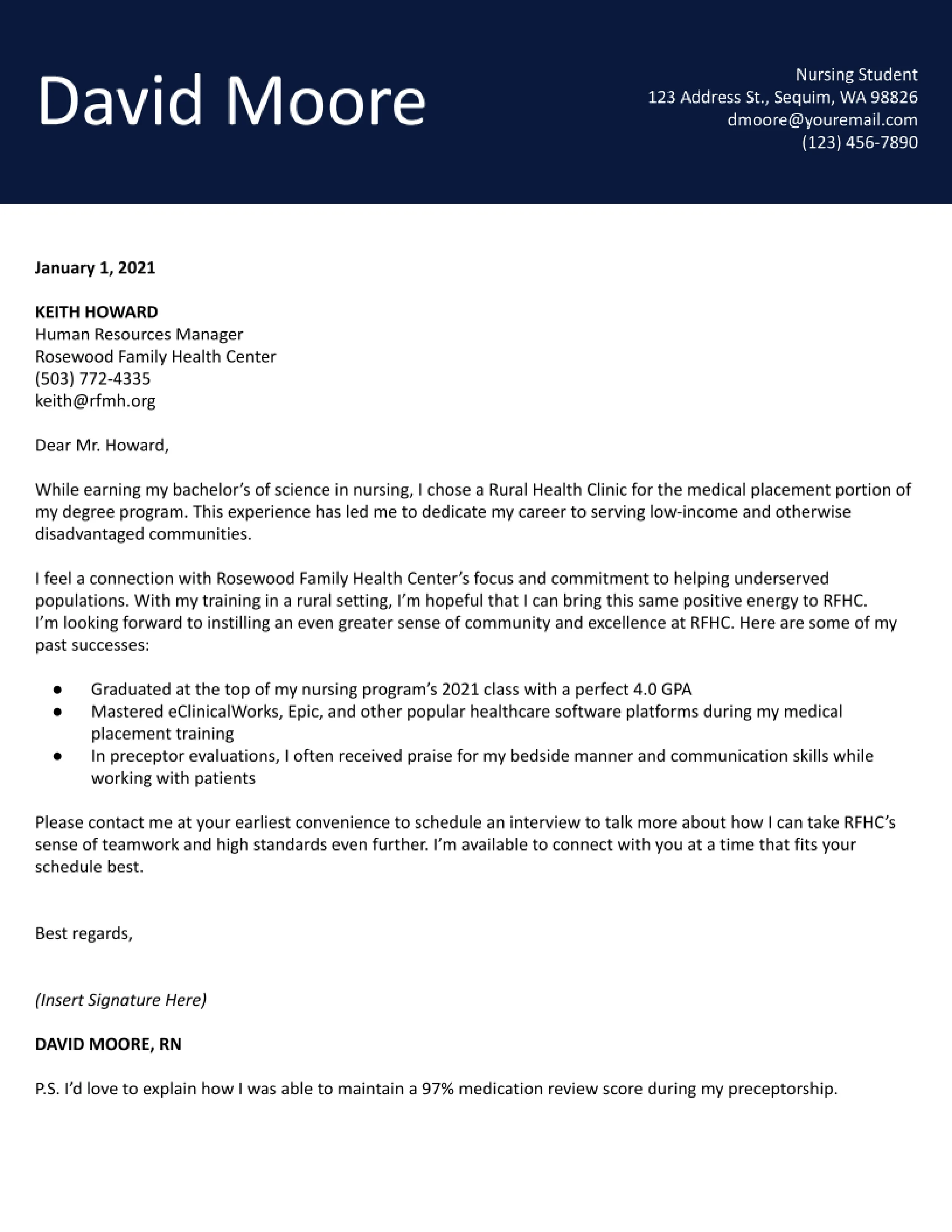 37368 rn cover letter example