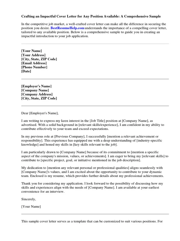37372 open position cover letter proofread