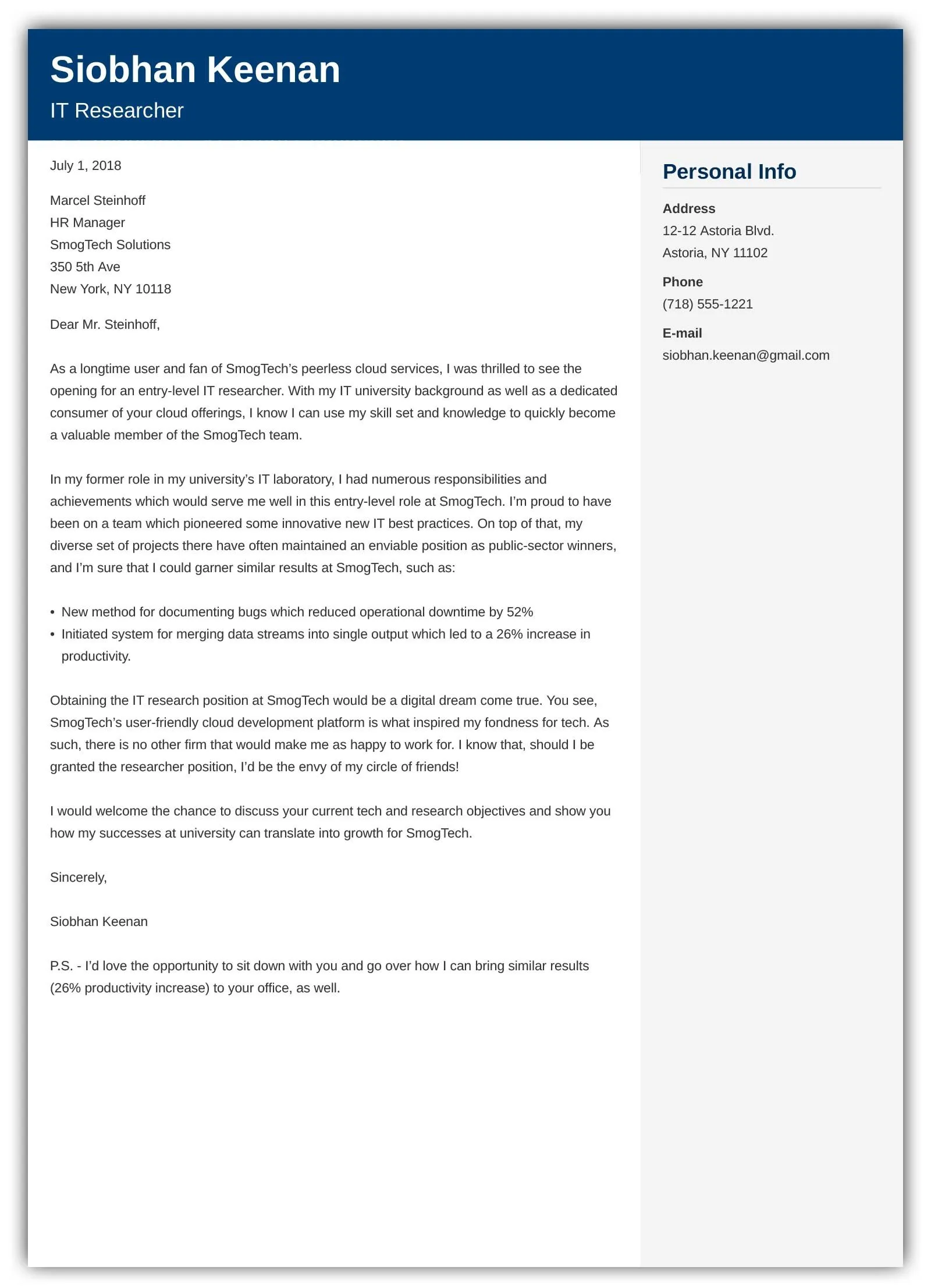 37372 open position cover letter skills