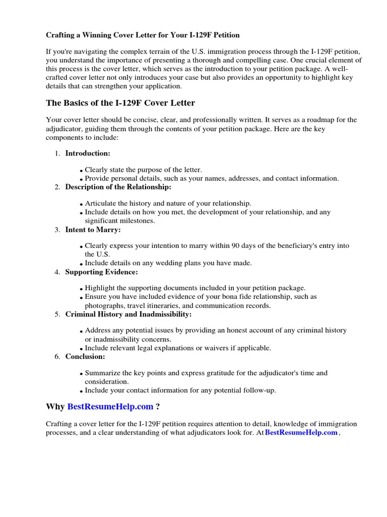 37400 i129f cover letter header