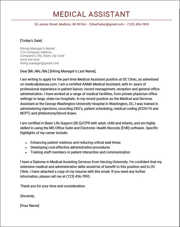 37409 cover letter formatting