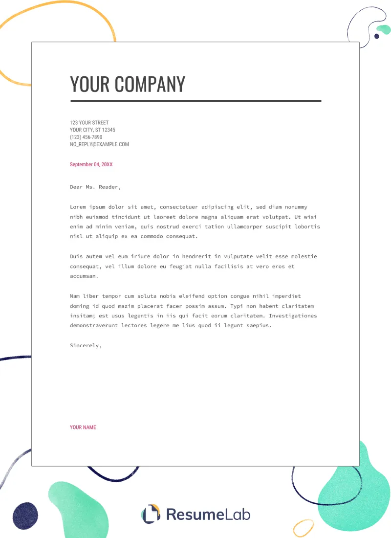 37411 cover letter formatting