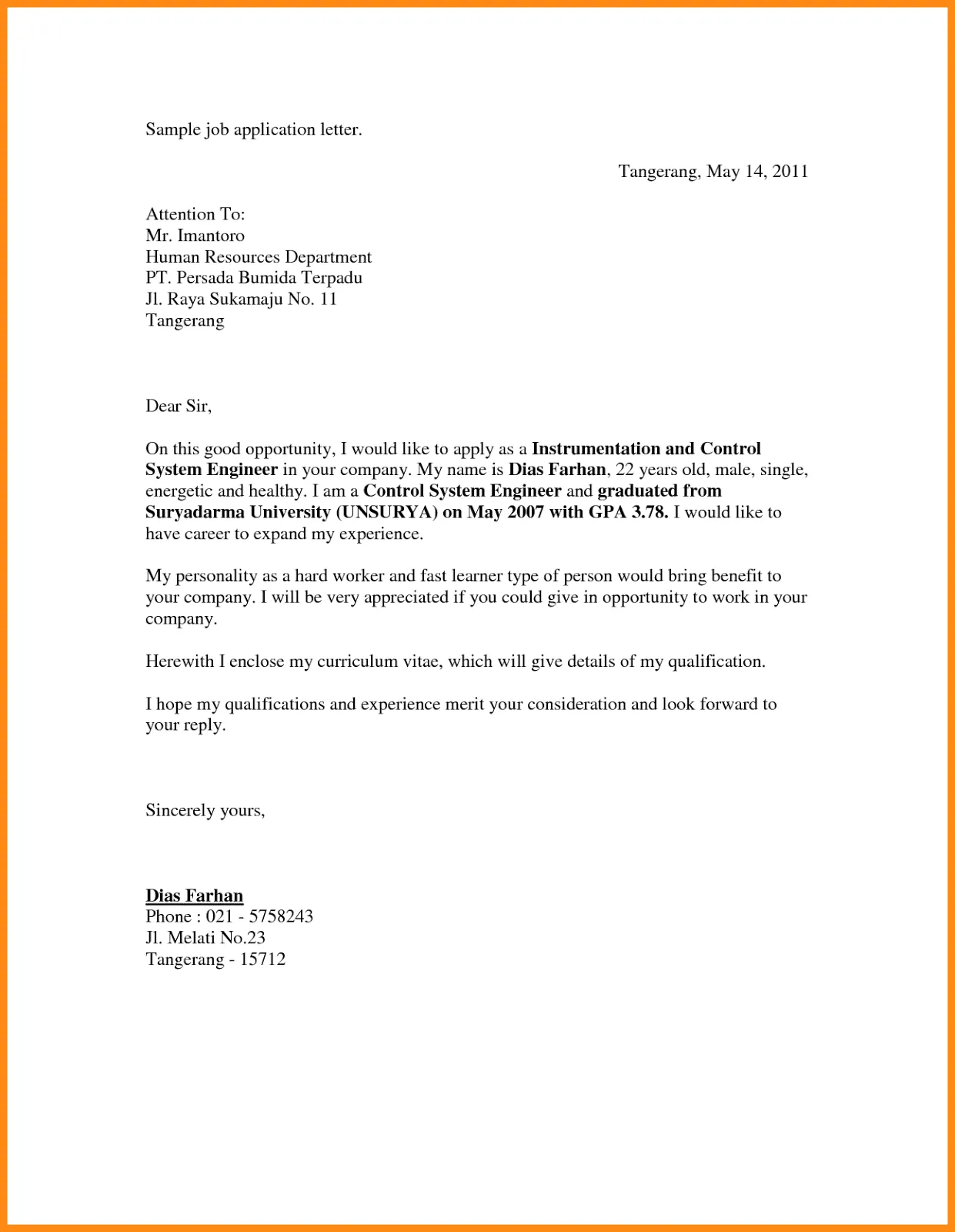 37419 cover letter examples 5