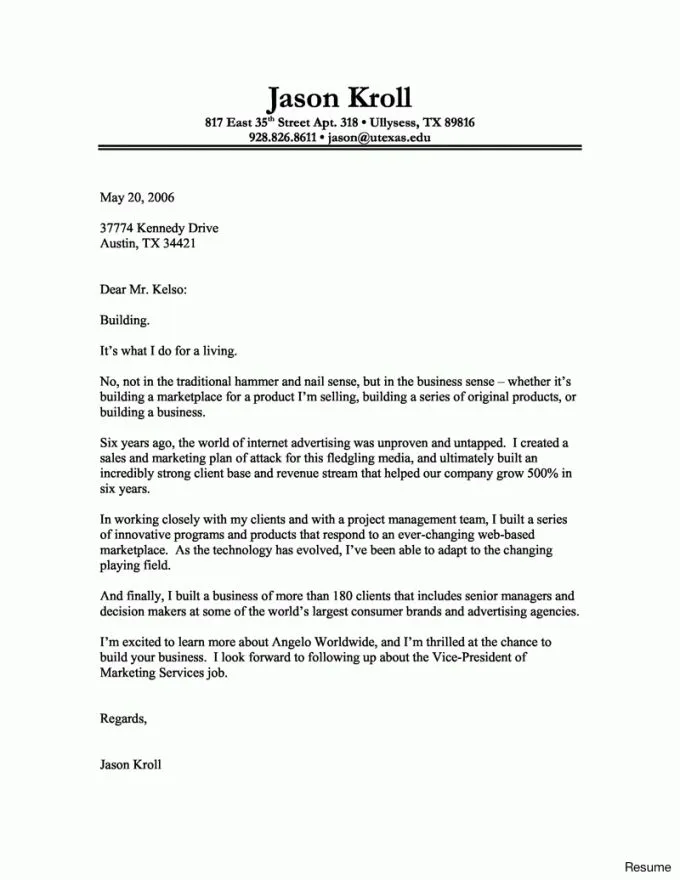 37420 modern cover letter example