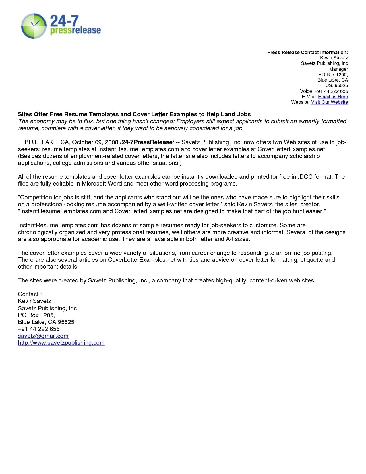 37431 email body cover letter