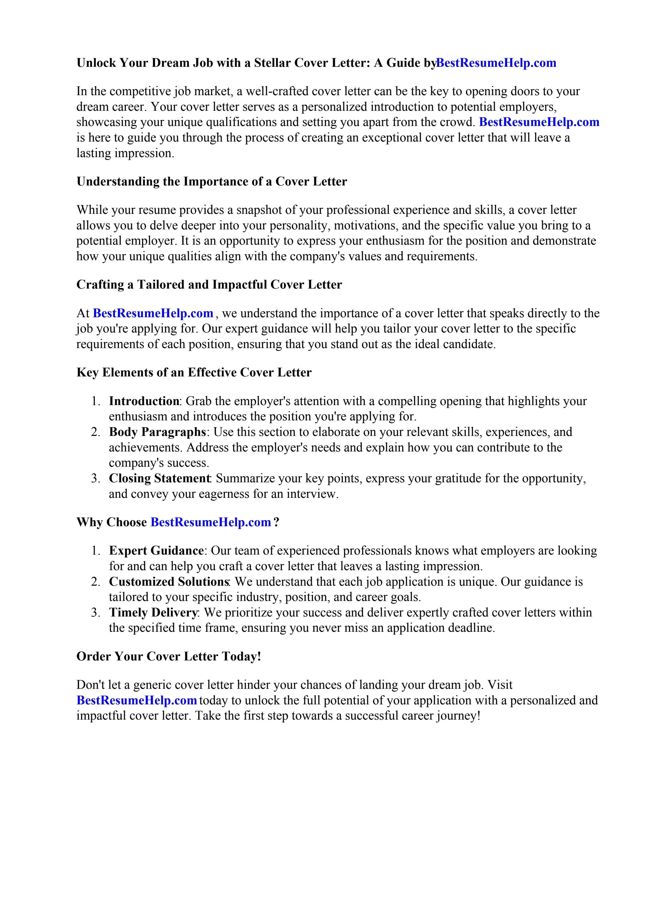 37437 mid career cover letter