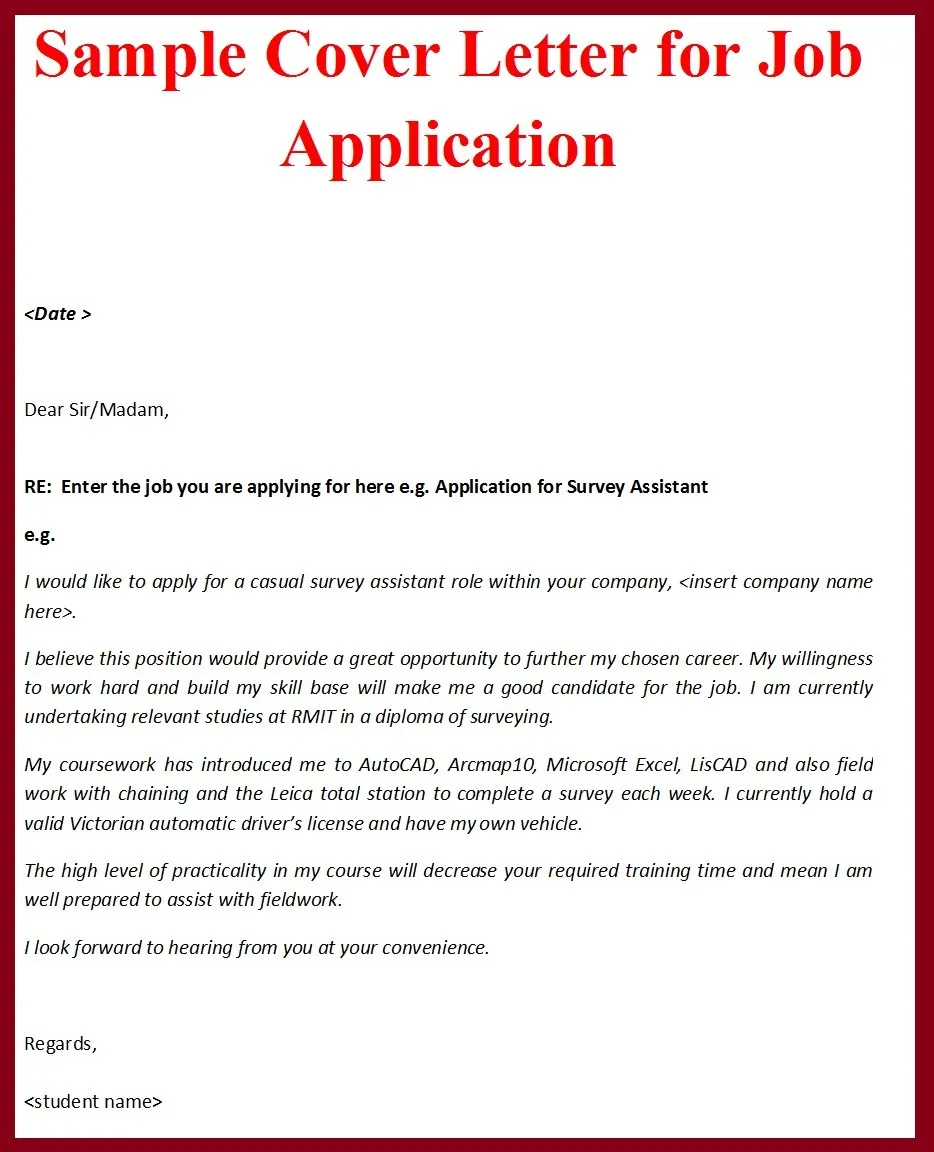 37449 tailoring cover letter