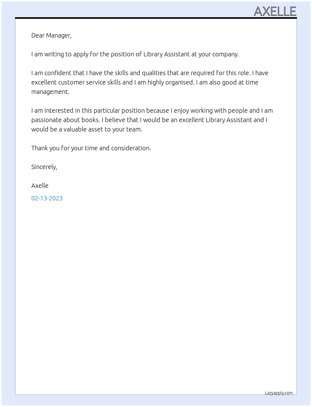 37455 addressing no experience