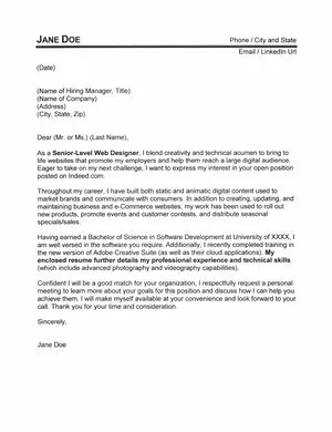 37465 web developer formatting