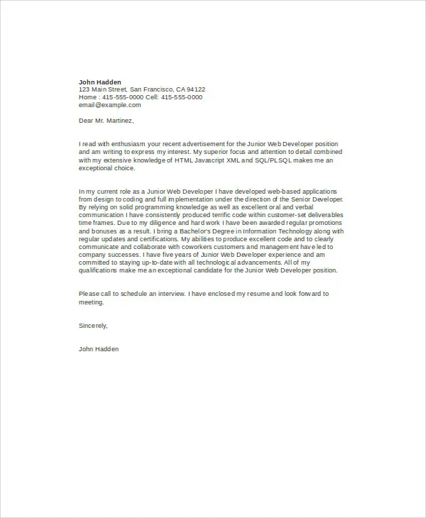 37465 web developer project examples