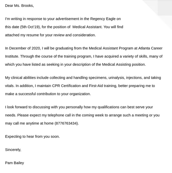 37466 cover letter structure