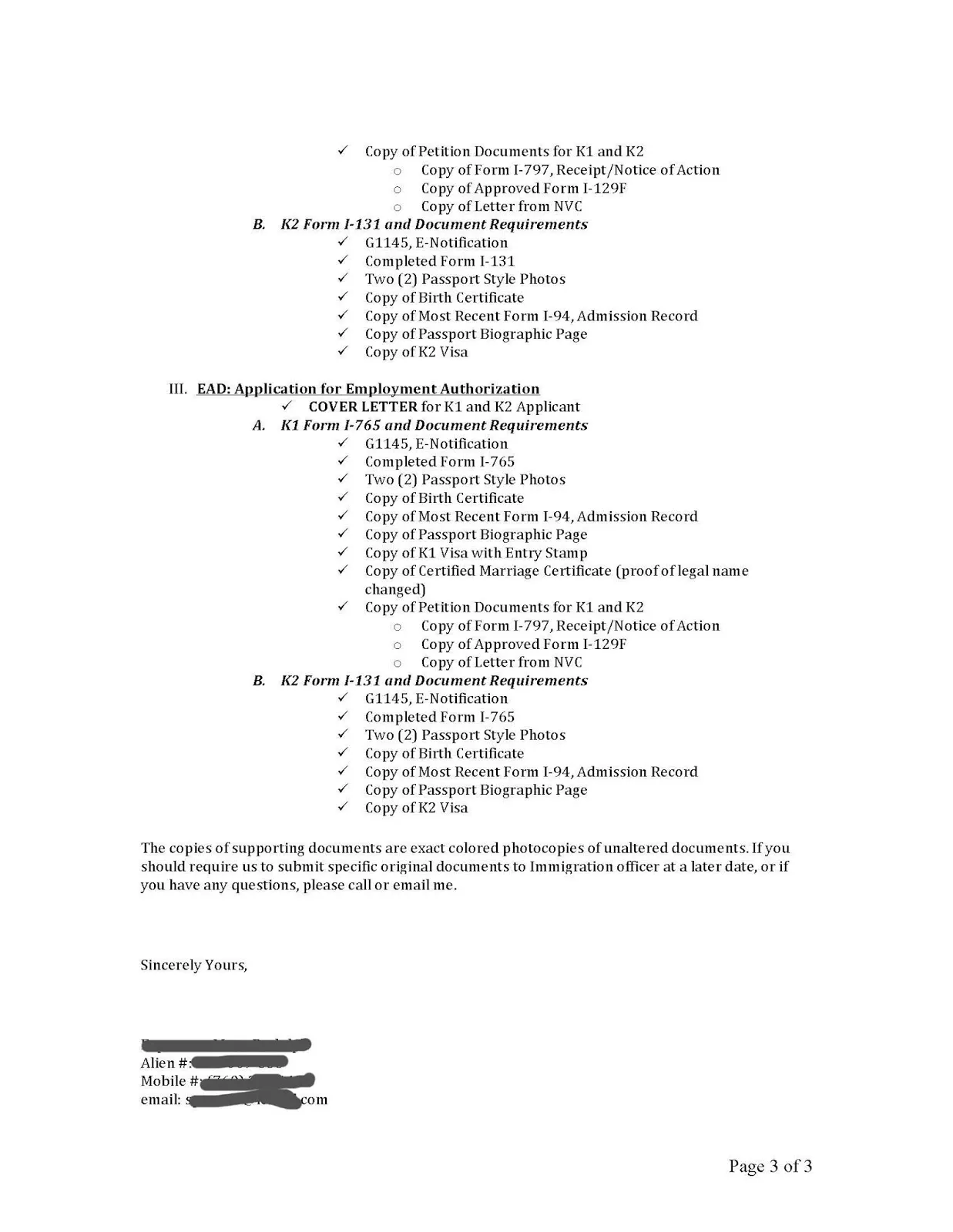 37469 k1 visa cover letter drafting