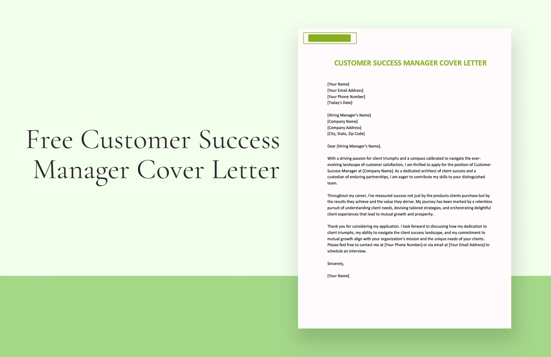 37471 customer success cover letter writing
