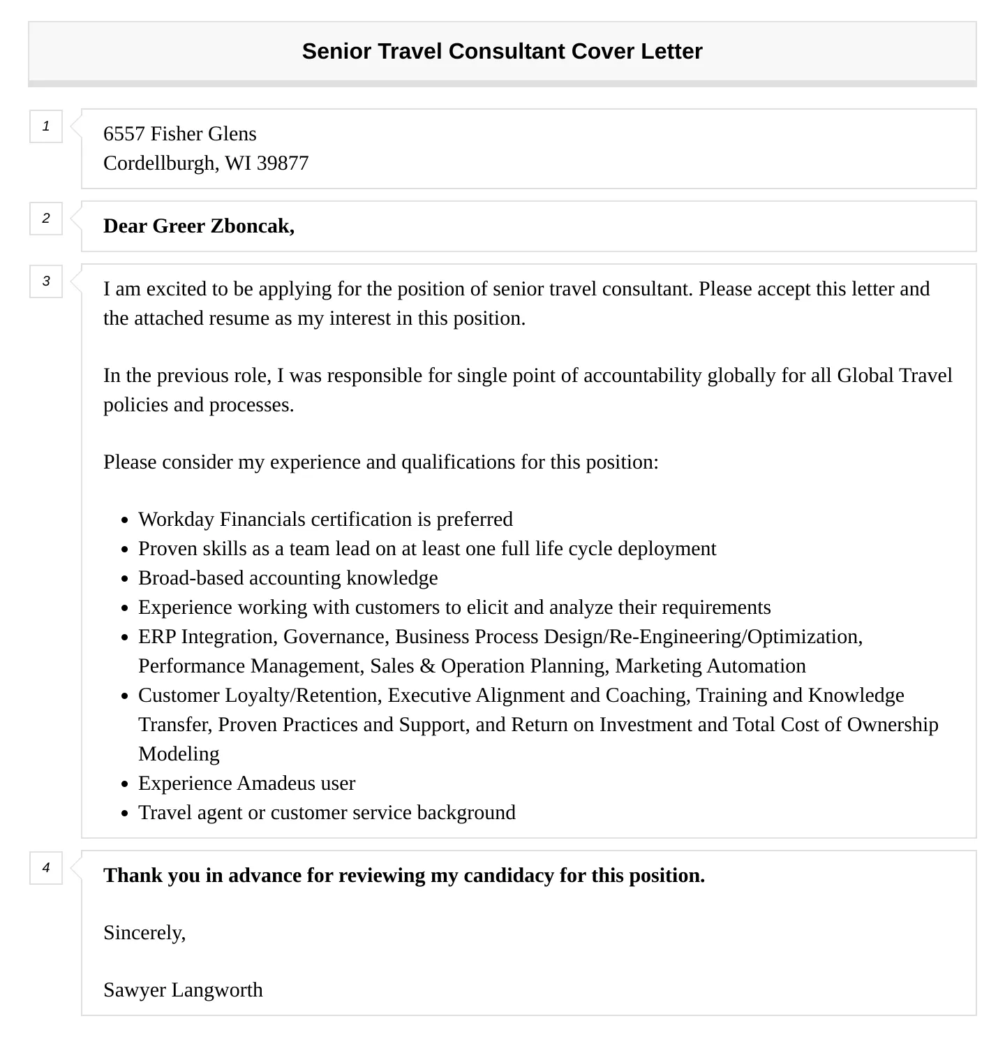 37472 travel consultant cover letter proofreading
