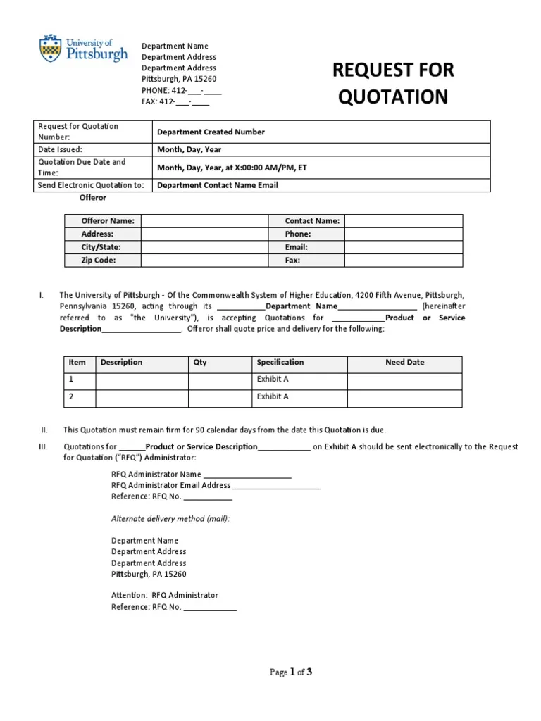 37476 rfq cover letter template